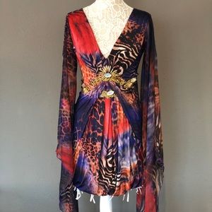 V&K purple cocktail dress